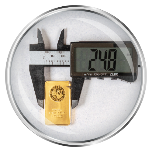 Breite der Fälschung